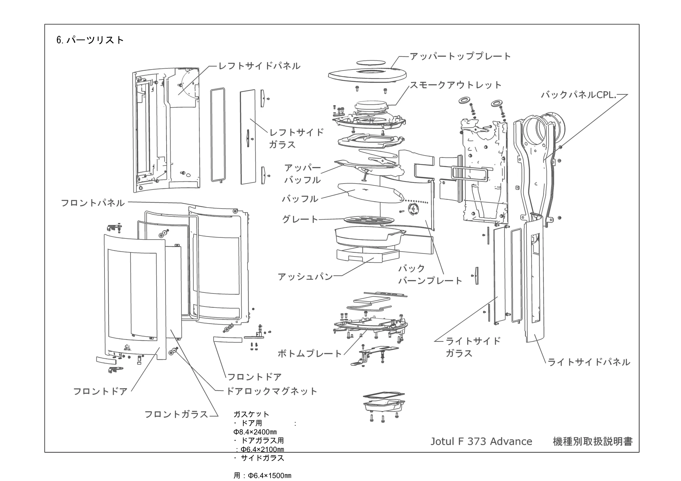 ヨツール F373ADV（2024年版） 取扱説明書 5ページ目
