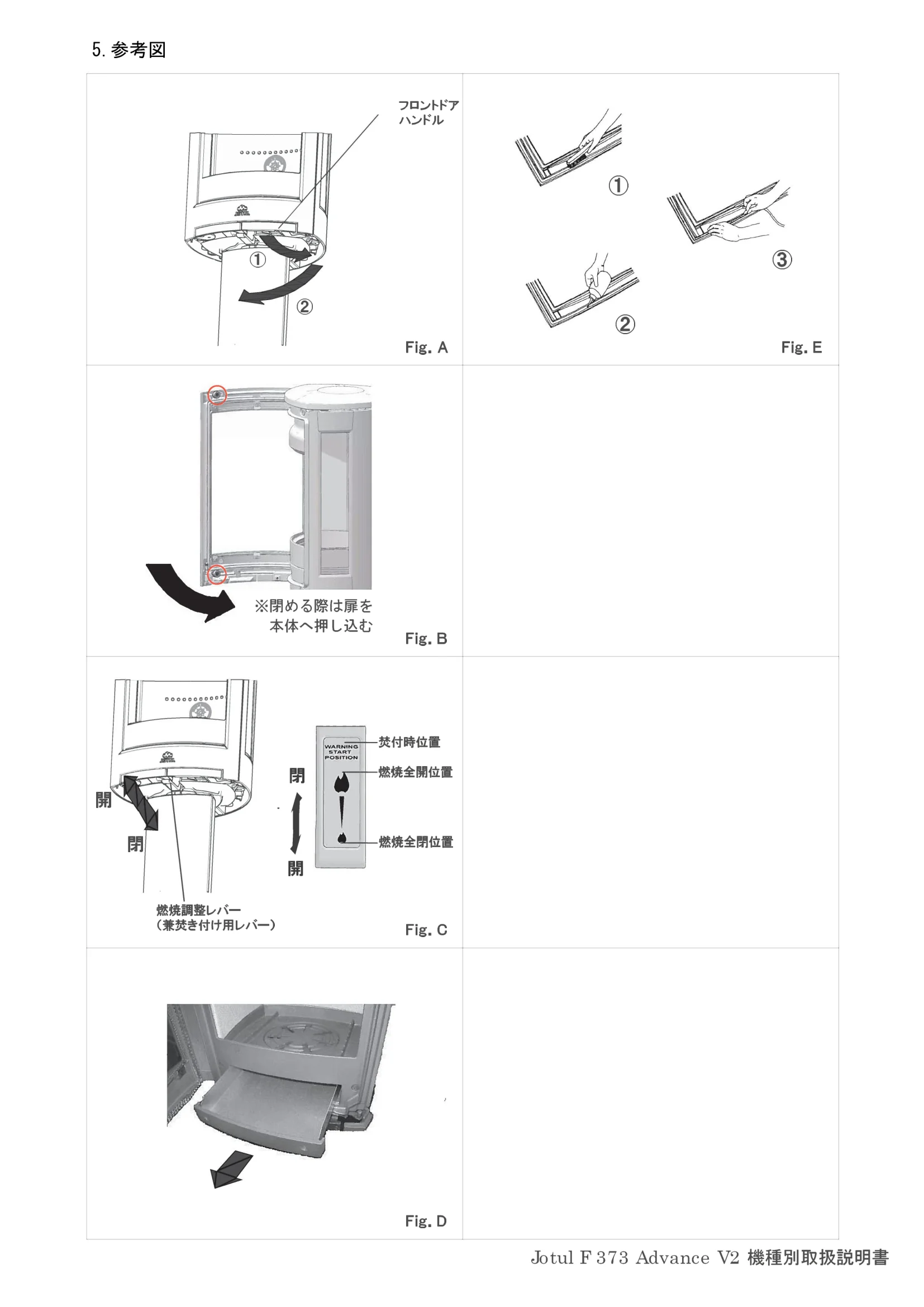 ヨツール F373V2ADV（2023年版） 取扱説明書 4ページ目
