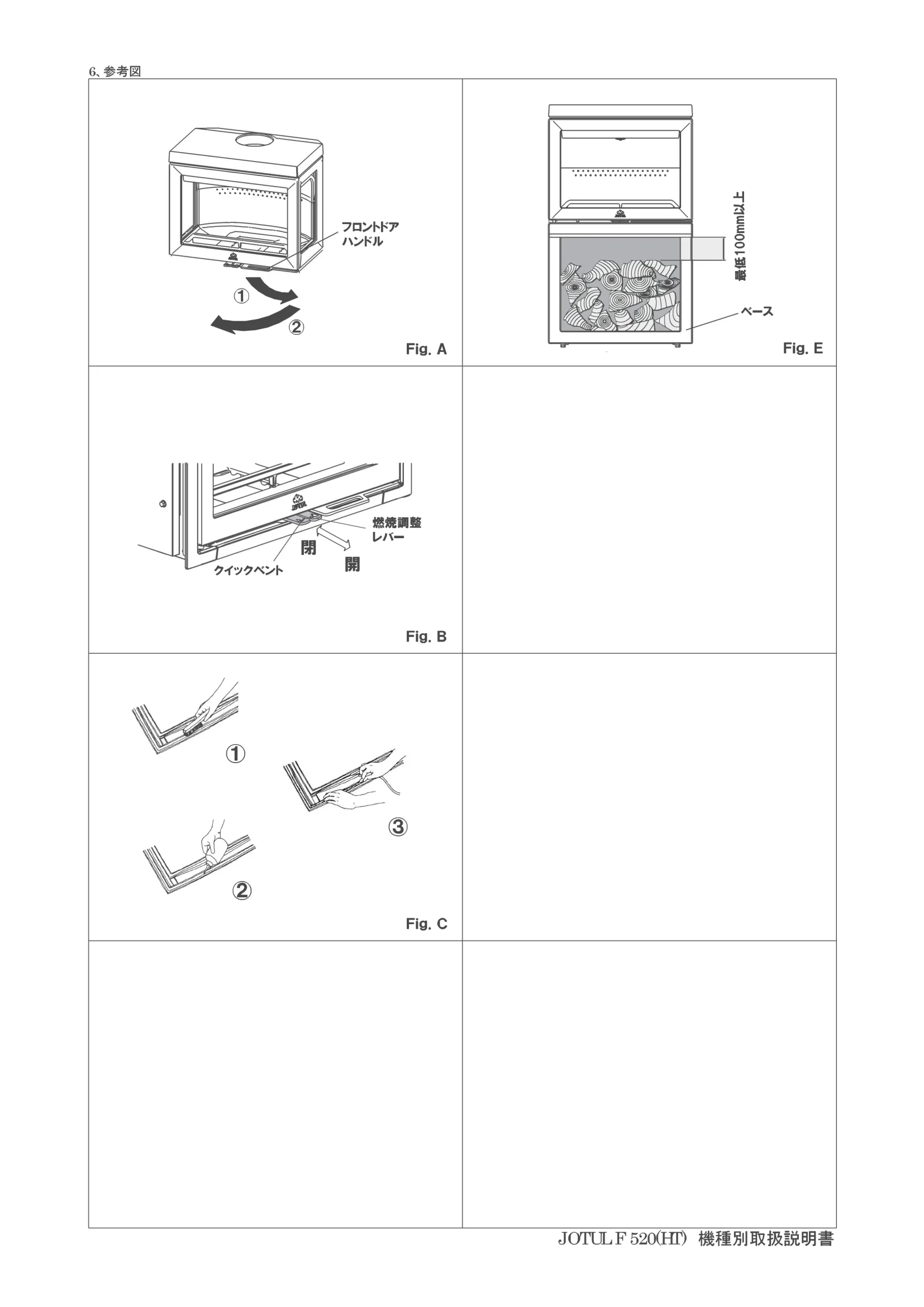 ヨツール F520HT（2024年版） 取扱説明書 4ページ目