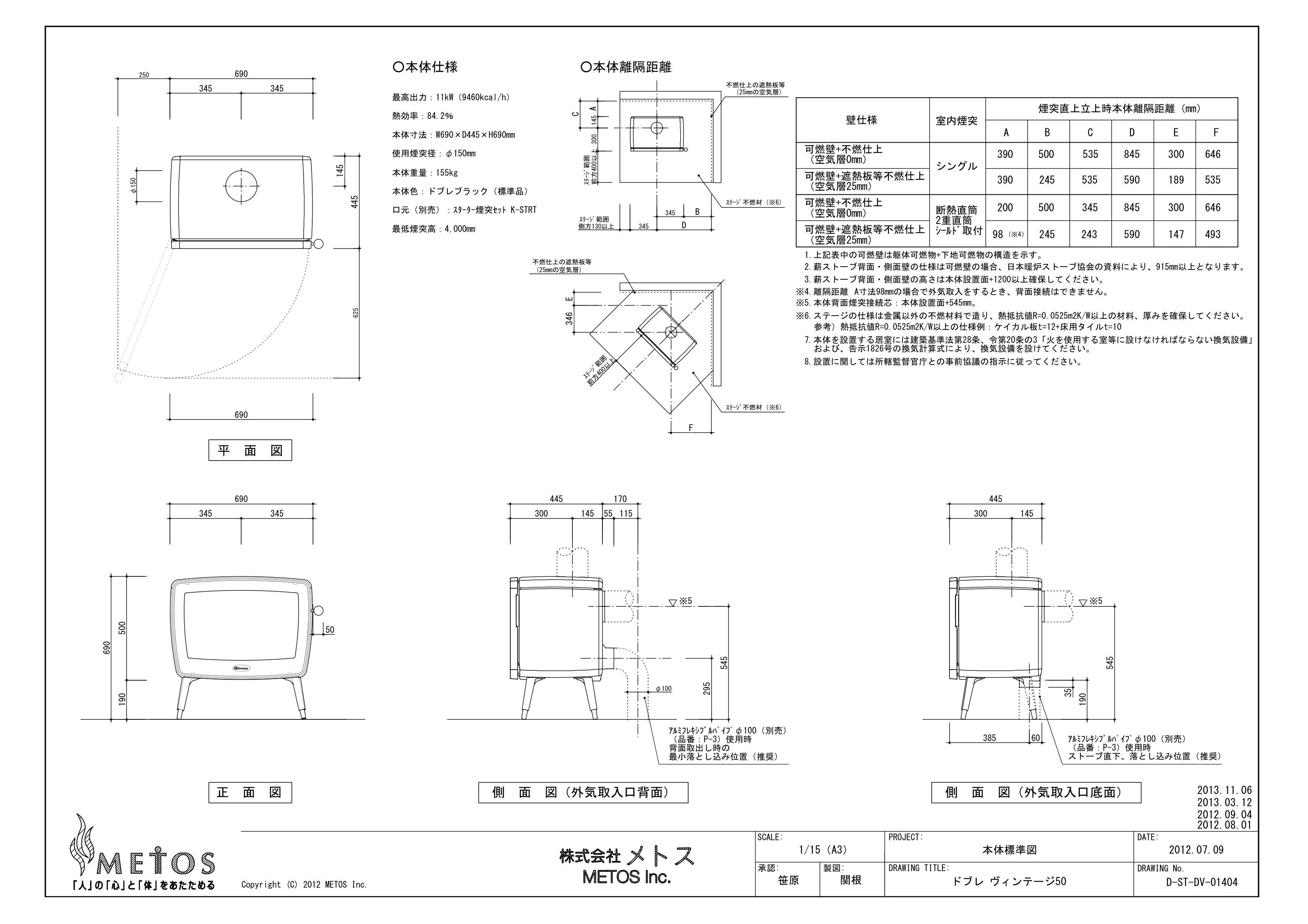 メトス VIN50 2012 07 資料