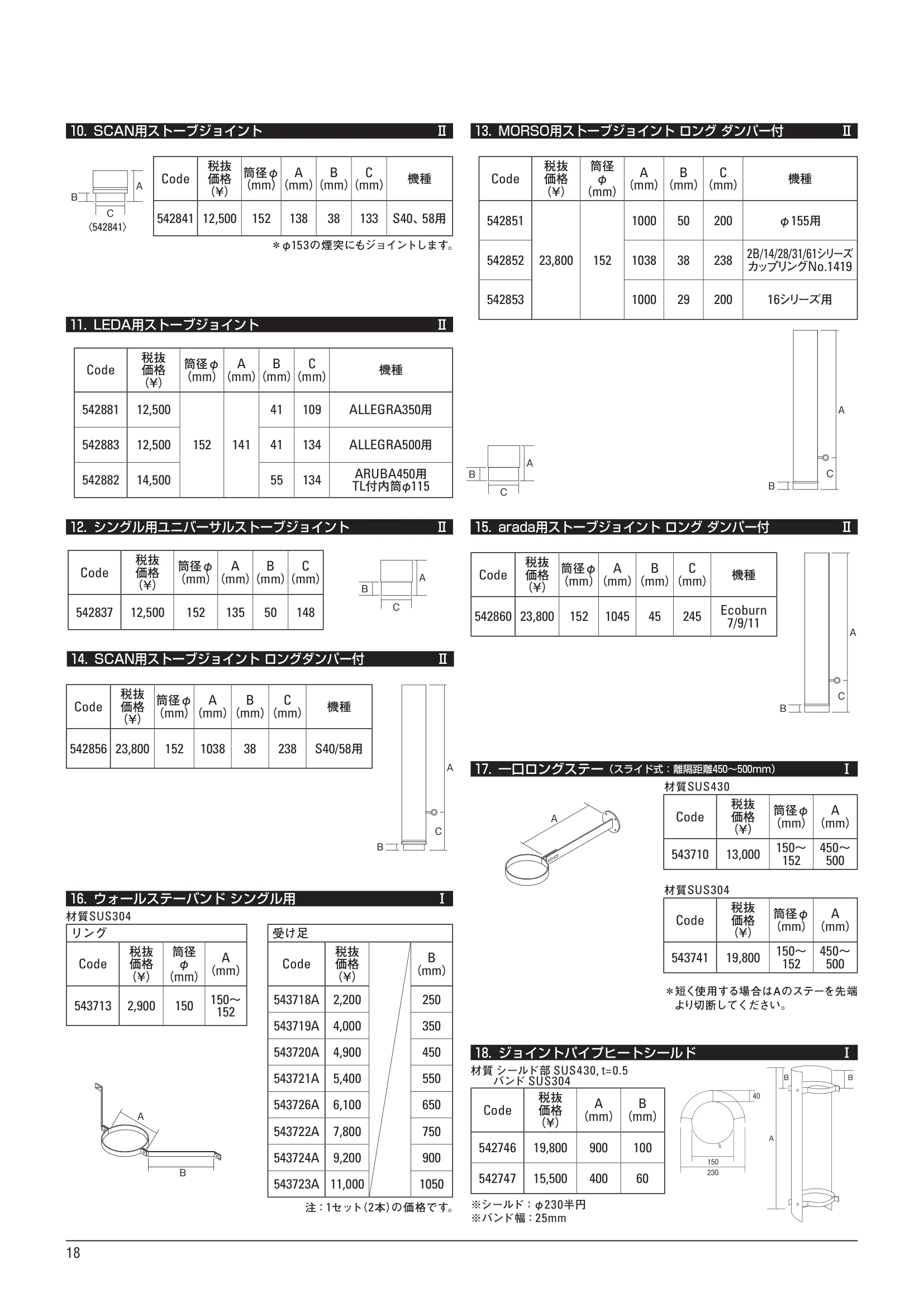 モルソー KUCHIMOTO ENTOTSU 価格表 20ページ目