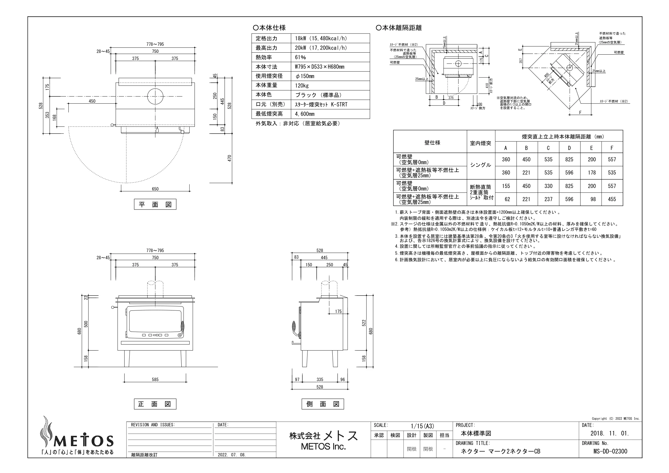 ネクター MK2CB 図面