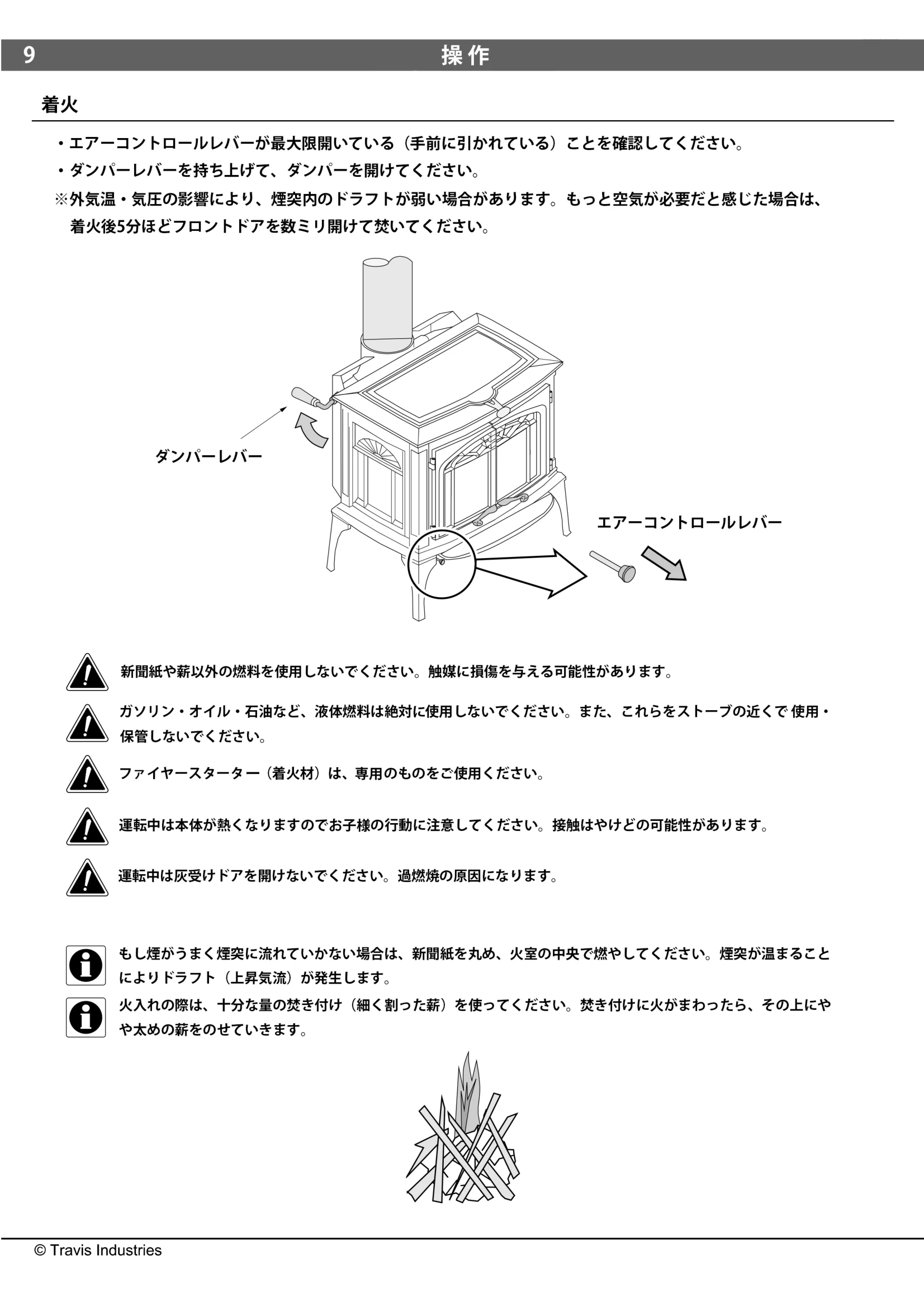パシフィックエナジー LEYDEN 取扱説明書 10ページ目