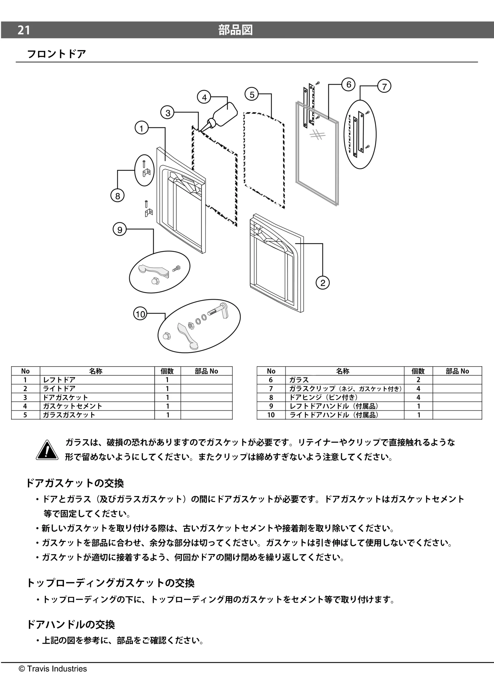 パシフィックエナジー LEYDEN 取扱説明書 22ページ目