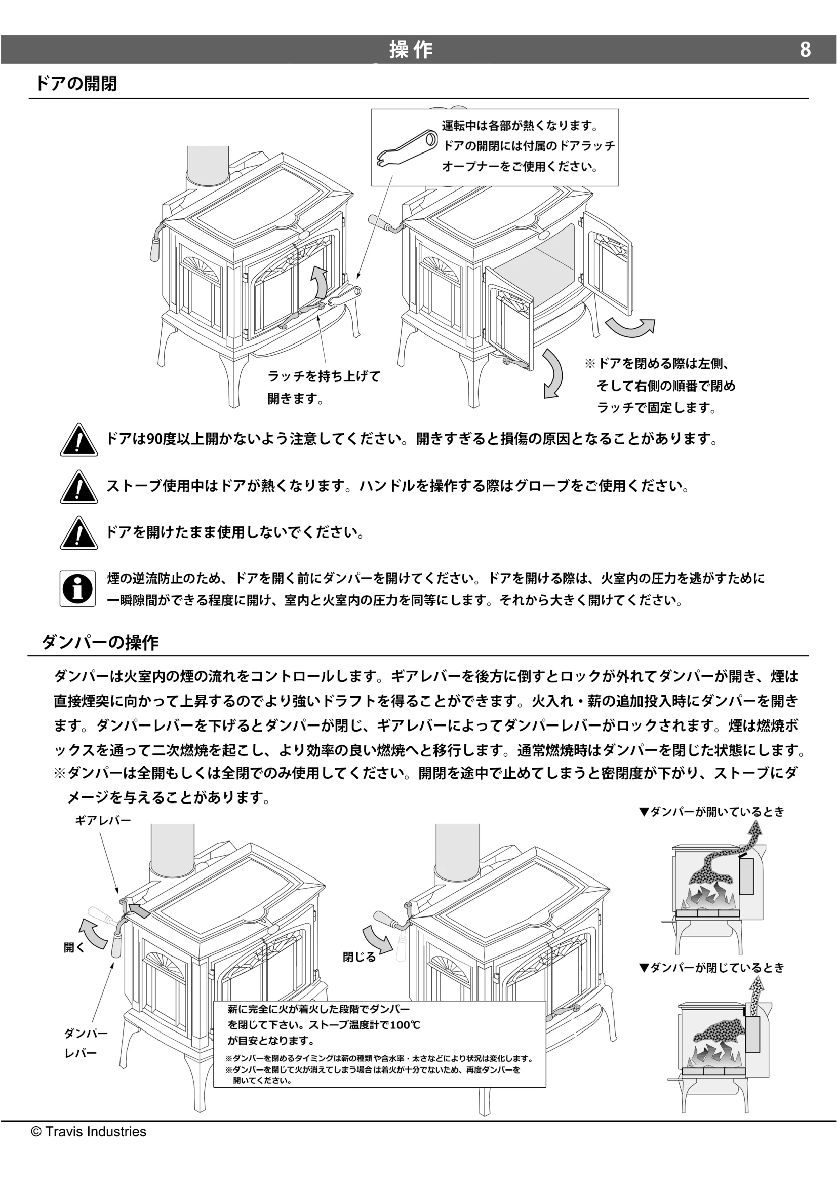 パシフィックエナジー LEYDEN 取扱説明書 9ページ目