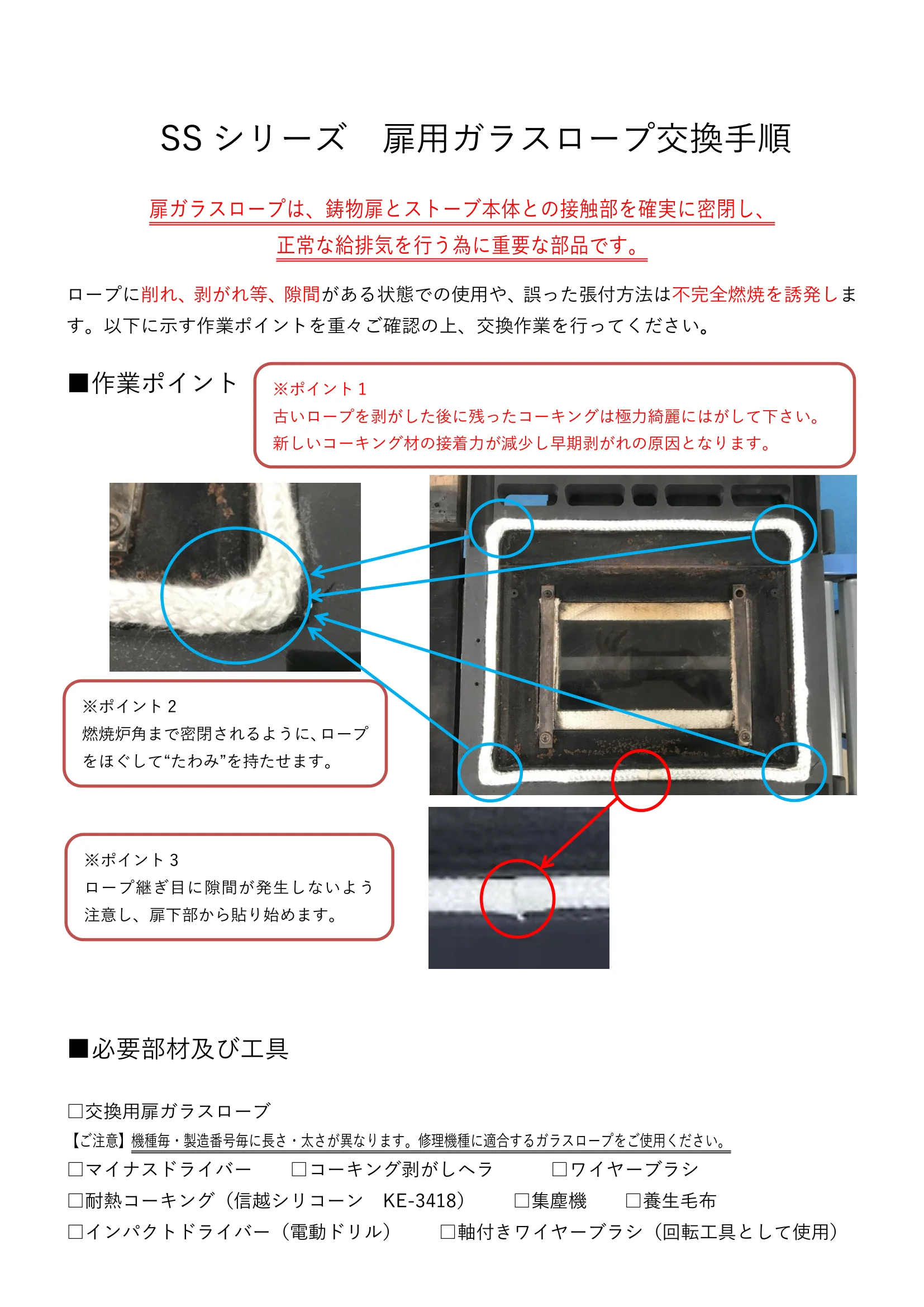西海産業 SS SHIRYO 6 技術資料 1ページ目