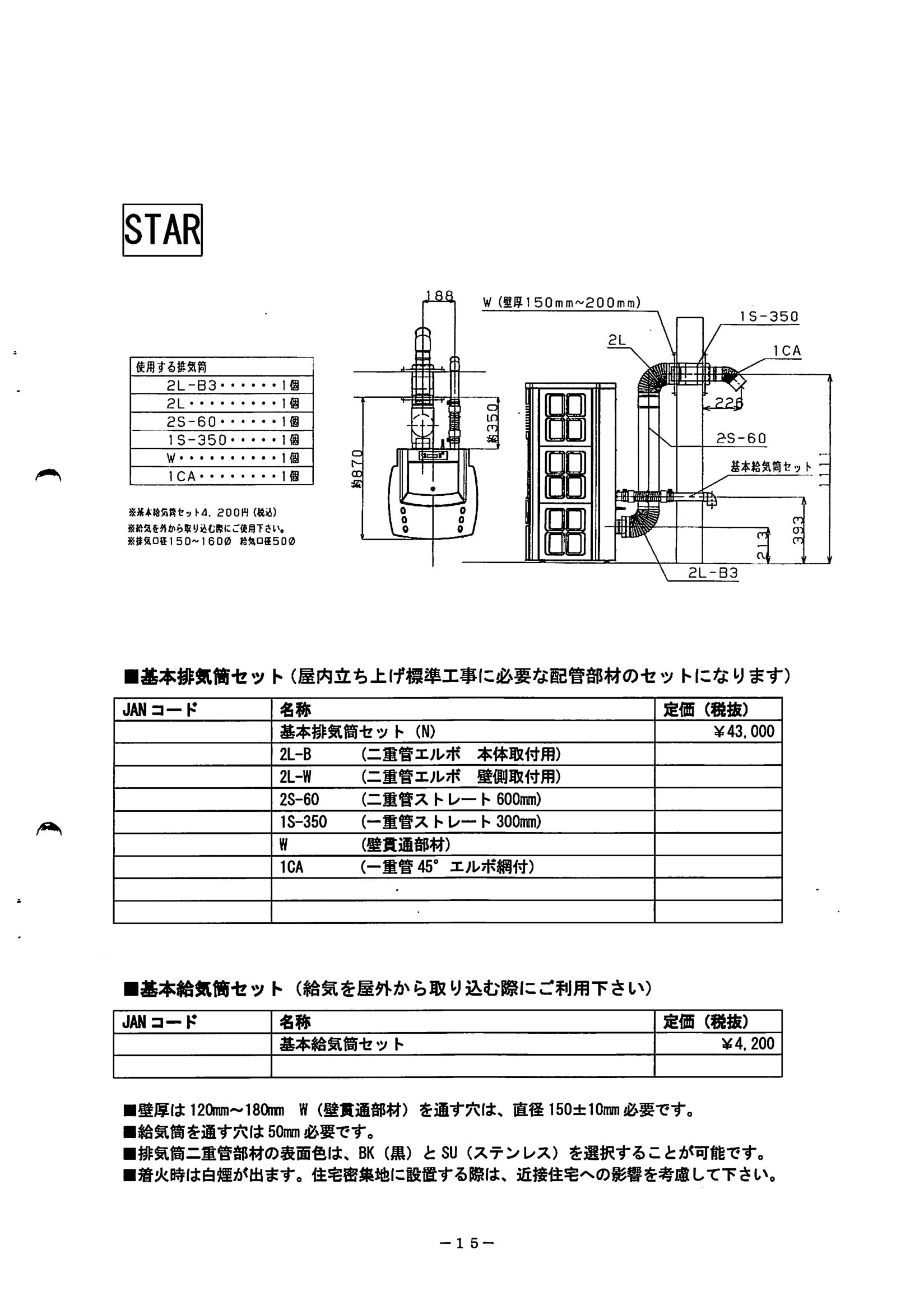 トヨトミ  SHIRYO 4 技術資料 17ページ目
