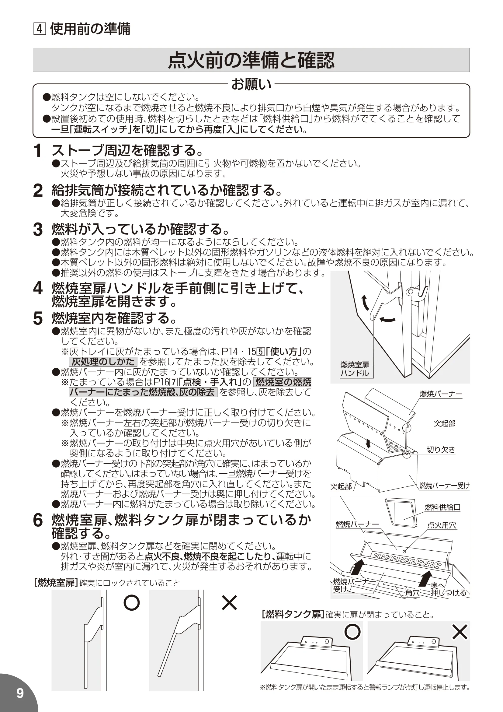 トヨトミ PE8 MUUMUU 取扱説明書 10ページ目