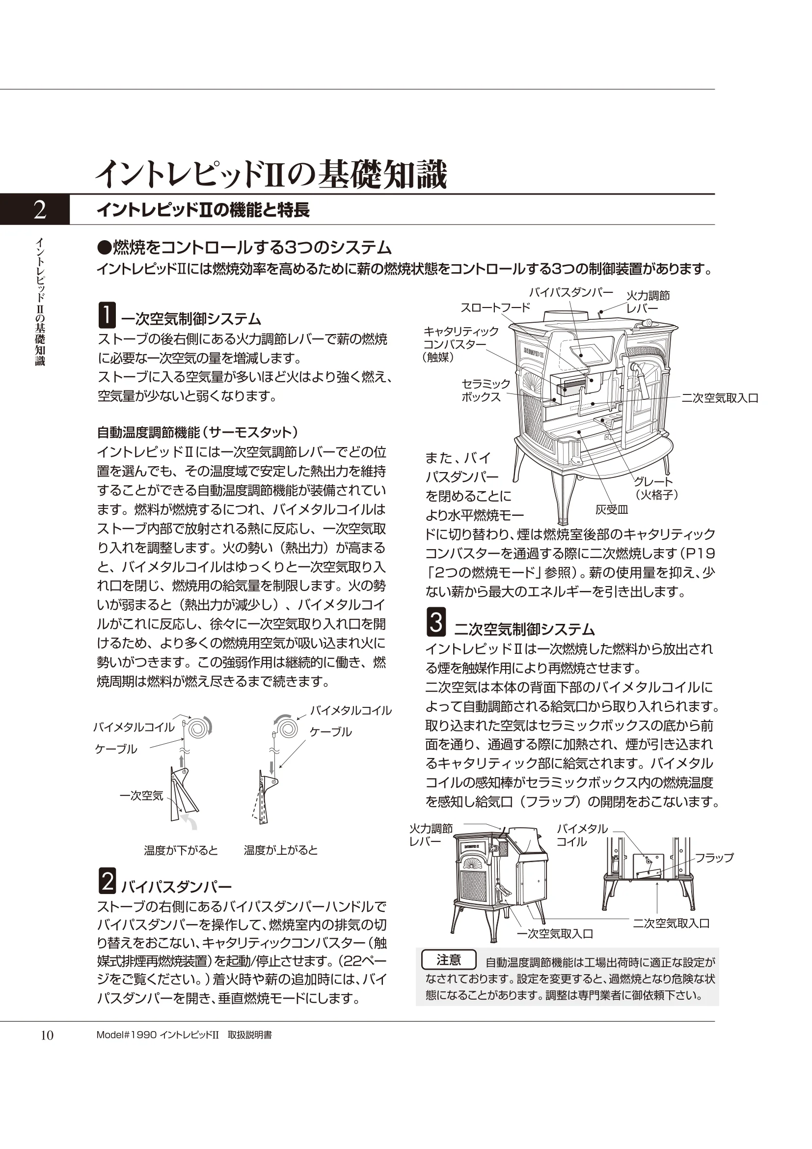 バーモントキャスティングス INTREPID2（2020年版） 取扱説明書 10ページ目