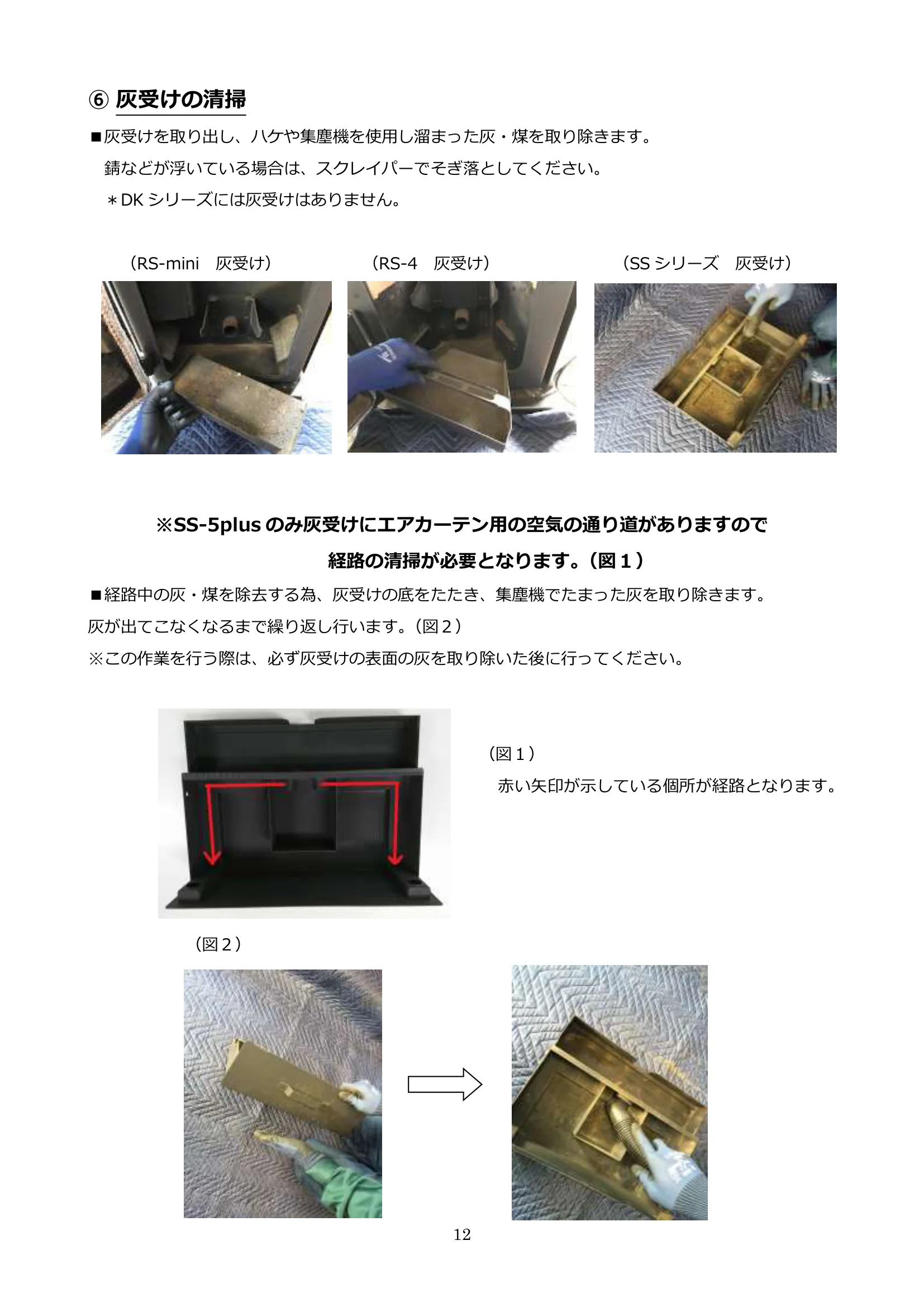 ウォームアーツ MAINTENANCE MANUAL ALL 技術資料 12ページ目