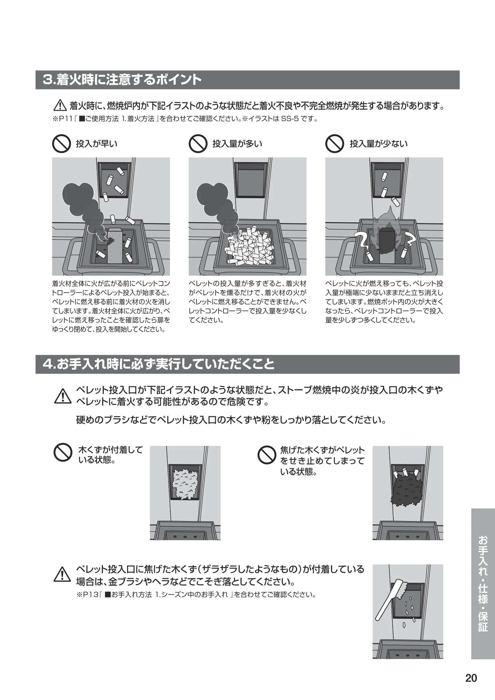 ウォームアーツ SS SERIES（2024年版） 取扱説明書 21ページ目