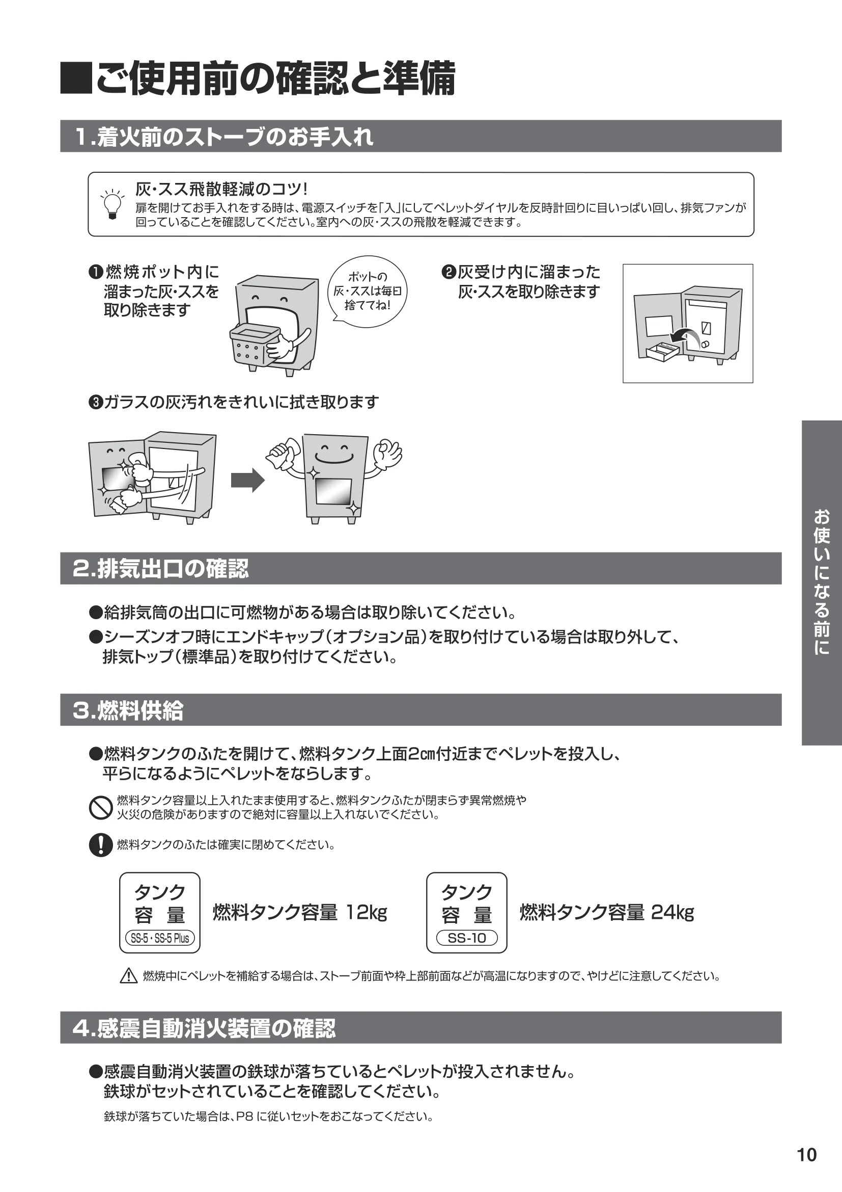ウォームアーツ SS5 取扱説明書 11ページ目