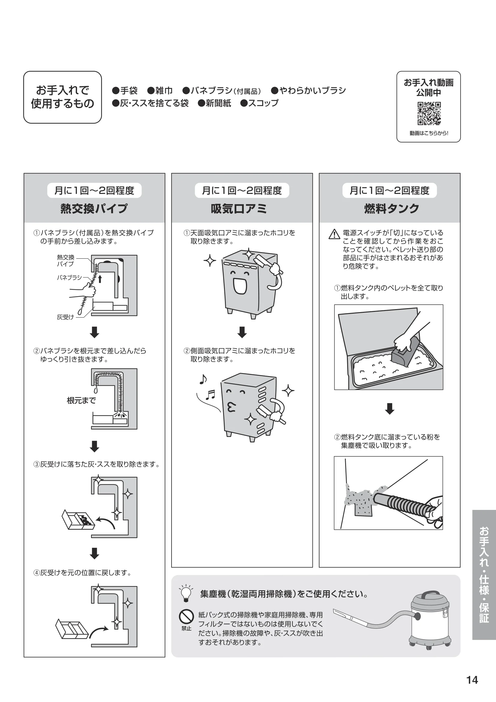 ウォームアーツ SS5 取扱説明書 15ページ目