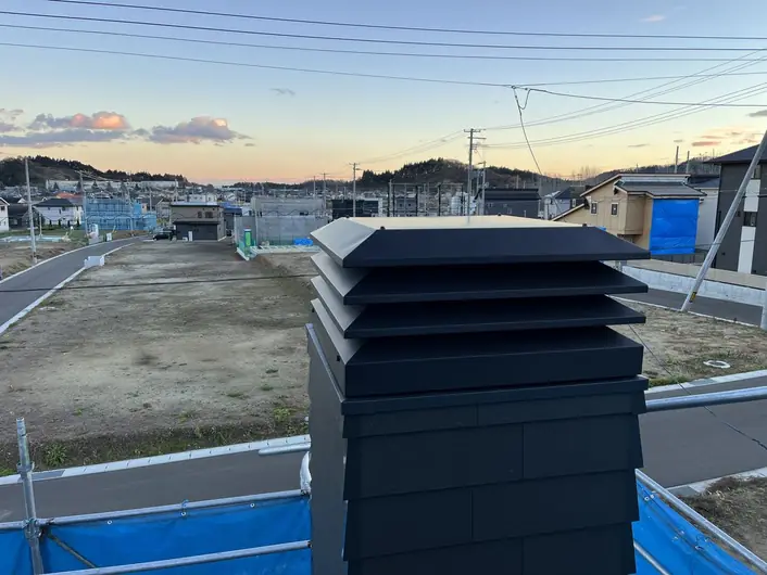 名取市で、ドブレ 640WDを設置しています。