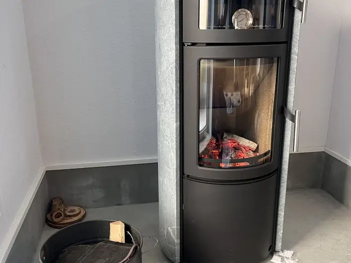 盛岡市で、HETA ノルン（ソープストーン＋オーブン）を設置しています。