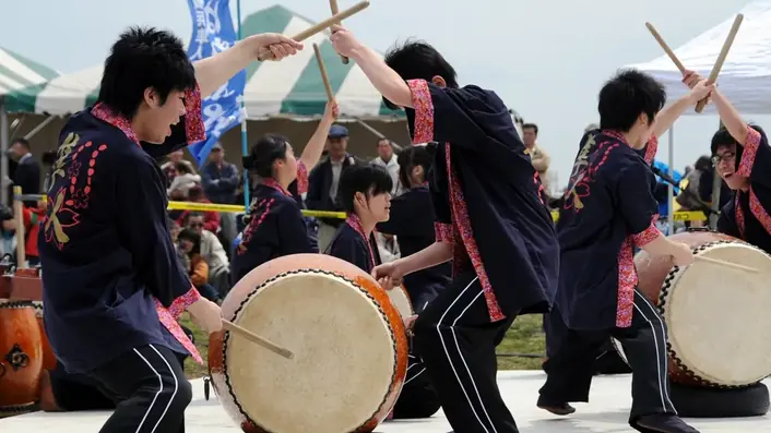 祭りの太鼓