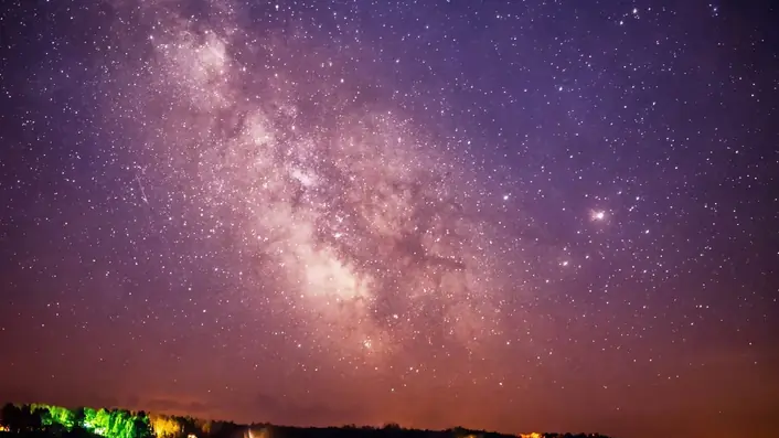 満天の星空