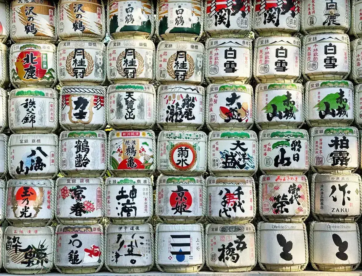 冬の仕込みを代表する清酒の樽