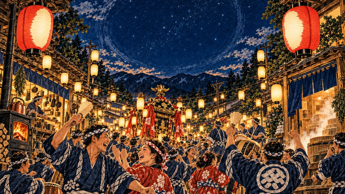 祭りの広場